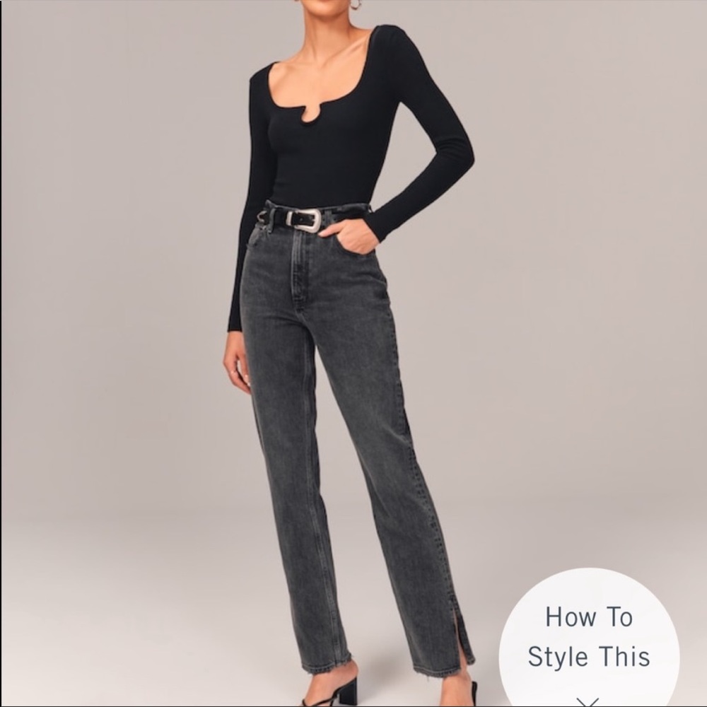 Abercrombie 90s ultra high rise